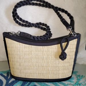 Saraye Baskets of Cambodia Tatami Handbag